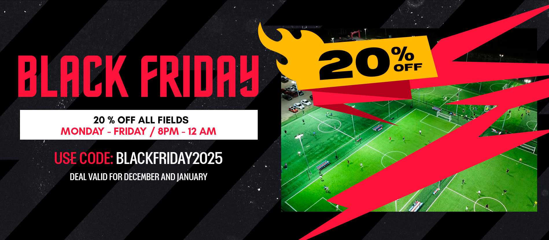 Chris standing up holding his daughter Elva