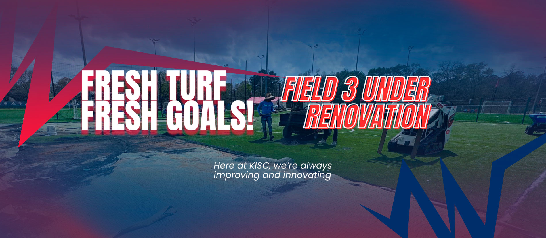 Chris standing up holding his daughter Elva