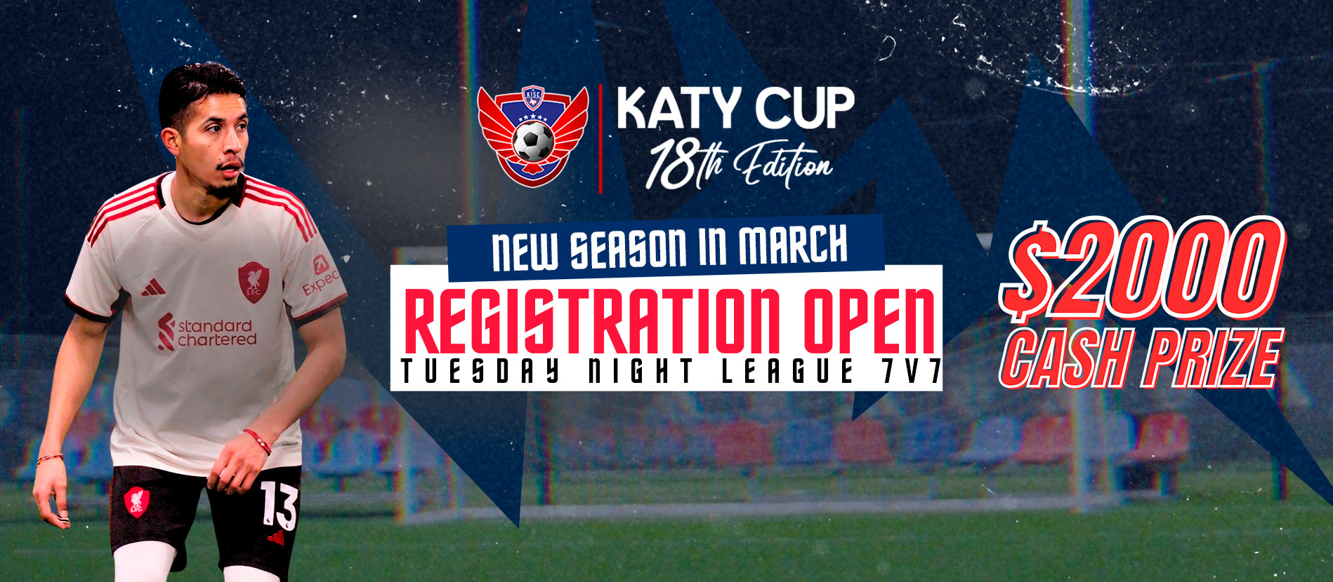 Chris standing up holding his daughter Elva